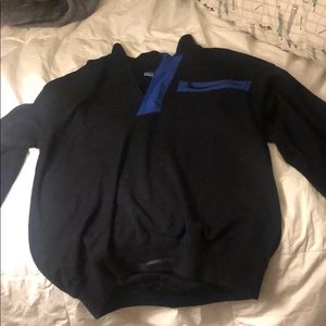 Black Patagonia quarter zip